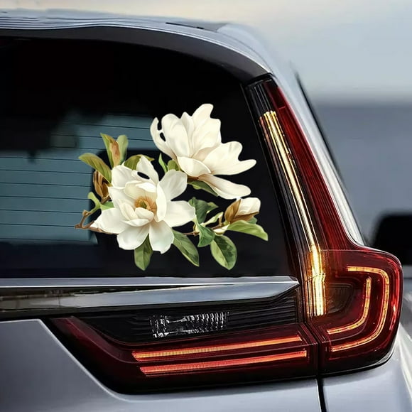 Car Decoration Stickers Romantic Rose Wall Stickers Bathroom Tiles Waterproof Stickers