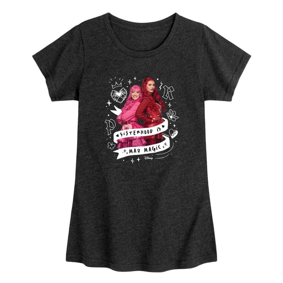 Descendants: Wicked Wonderland - Sisterhood Magic Toddler Short Sleeve Graphic T-Shirt