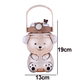 thumbnail image 2 of Botella de paja de oso Kawaii, lindas botellas de agua, 2 of 6