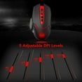 thumbnail image 2 of Wireless Optical Gaming Mouse with 8 Buttons, 2400 DPI Optical Fixture, 5-Level Adjustable DPI, USB Receiver for PC, Mac, MacBook, Notebook, and Laptop., 2 of 9