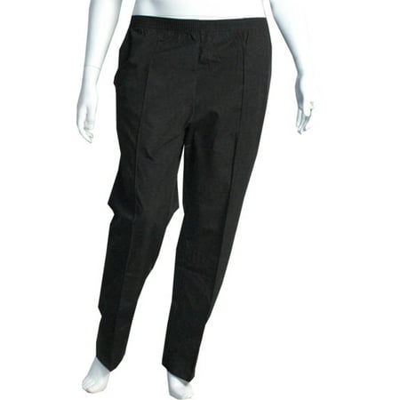 

Personal Touch Full Elastic Waist Scrub Pants (Small Petite) Black