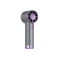 thumbnail image 2 of Portable High-Speed Handheld Mini Fan with Digital Display, Gray, 2 of 9