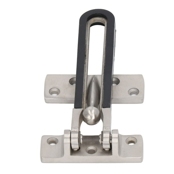 Hebilla de puerta Jadeshay cerradura de Seguridad Acero inoxidable Plata