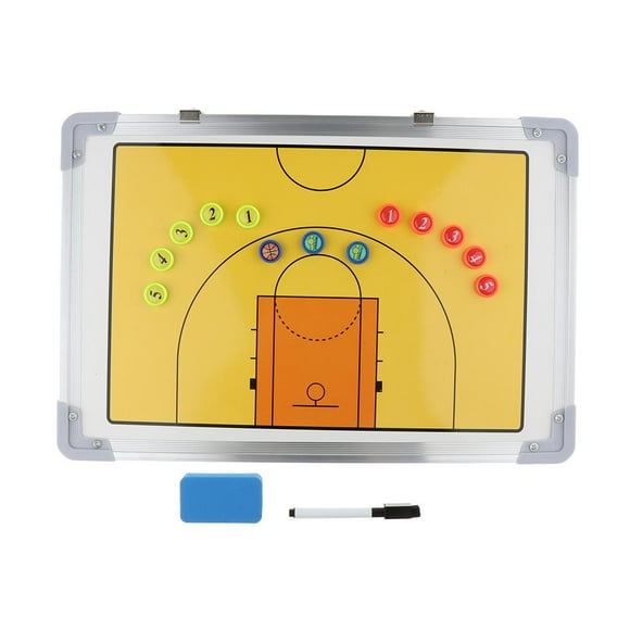 Basketball for Tactic Strategy Training with Mark Pen Eraser and