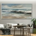 thumbnail image 4 of Custom Seascape Oil Painting Original Ocean Textured Canvas Wall Art Sea Landscape 3D Textured Wall Art Living Room Home Decor,Unstretched,Frameless,(51*102cm)20*40Inches, 4 of 5