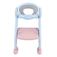 thumbnail image 4 of Escalera de atrenamiento para ir al baño, asiento de atrenamiento para ir al baño, deseño antideslizante de diseño plegable, resistencia a la presión gráfica para el bebé, 4 of 7