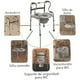 thumbnail image 3 of Andadera Ortopedica Multifuncional 5 En 1 Eko-Mobility EA300801, 3 of 4