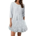 thumbnail image 1 of Elegante vestido de noche con lentejuelas para mujer, vestido de fiesta formal, lavable a mano, tallas S-XXL, 1 of 4
