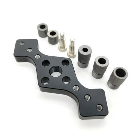 

Thinsont Vertical Hole Woodworking Drilling Locator Doweling Self Centering Drill Puncher Accessory Professional Black