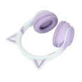 thumbnail image 4 of Auriculares de Música Plegables, Auriculares Con Orejas de Gato Led de 7 Colores, Auriculares para una una una conexión estable dento de 10 m, 4 of 7