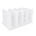 thumbnail image 3 of Closet Divider Organizer, ABS Material Shelf Divider Holder Multifunctional  for Books for Handbag 5 Divider Board, 3 of 7