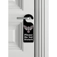 thumbnail image 2 of Do Not Disturb Door Knob Hanger Sign - Patterned Owl, 2 of 3