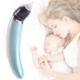 thumbnail image 5 of Juego de 5 limpiadores de nariz eléctricos para bebés, ventosa Oral automática para niños y niñas, color verde, 5 of 5