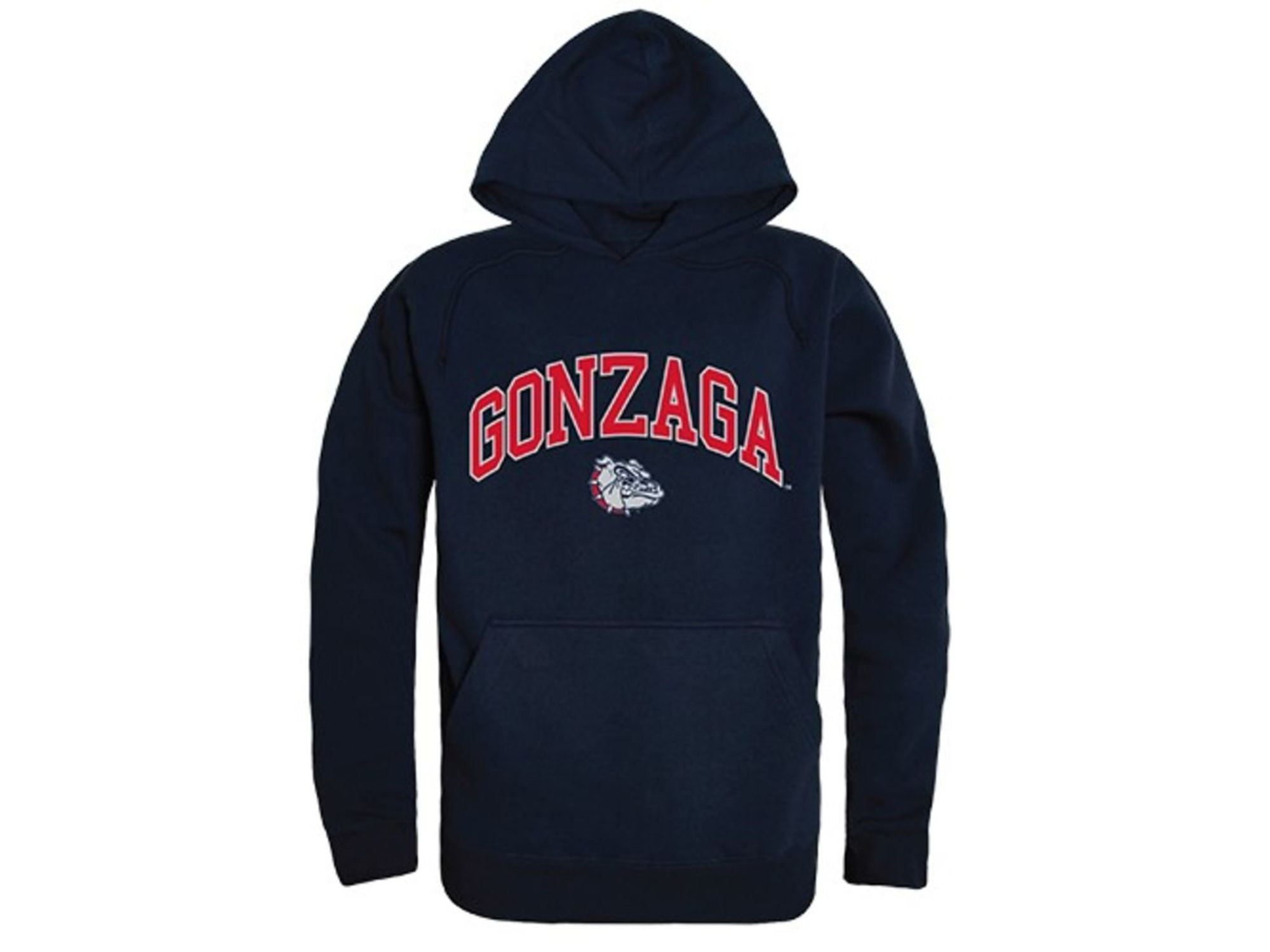 Gonzaga University Official Bulldogs Logo Unisex Adult Pull-Over Hoodie 