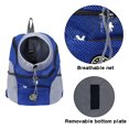 thumbnail image 4 of Dog Carrier Backpack Pet Puppy Carrier Front Pack Breathable Head Out Design with Reflective Safe Dog Backpack, 4 of 7