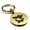 Gold, variant on Stainless Steel Viking Odin’s Ravens Round Medallion Keychain Circle Ring