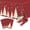 Christmastree-4, variant on 4 Pack Hawaiian Luau Tablecloths Tropical Palm Leaves Table Cloth Hawaiian Luau Table Cover Palm Leaves Table Cloth Baby Birthday Birthday Party Summer Pool Tropical Party Decorations 86 x 51 IN