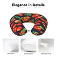 thumbnail image 4 of KLL Tomatoes Pattern Memory Foam Cervical Neck Pillow Versatile U-Shaped Pillows for Home/Office/Camping/Travelling/Soft Washable Cover, 4 of 8