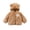 C469 Khaki, variant on Curuila Toddler Child Girls Coat Fleece Long Sleeve Cartoon Print Hooded With Ears Jacket For Girls Winter Warm Fashion Outerwear Size 3-4 Years