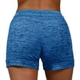 thumbnail image 4 of Abomasnow Shorts for Women Cotton Blend Yoga and Running Short Casual Elastic Waist Drawstring Bike Shorts with Pockets, 4 of 7