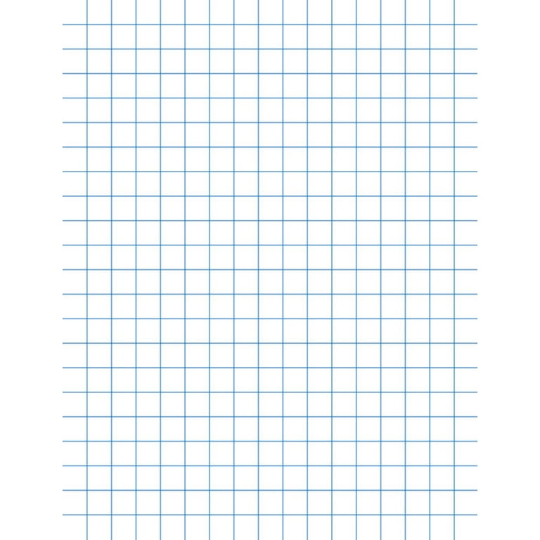 Graph Paper Notebook: 500 Pages, 4x4 Quad Ruled, Grid Paper Composition  (Extra Large, 8.5x11 in.) (Paperback)