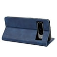 thumbnail image 6 of Allytech Slim Wallet Case for Google Pixel 8 Pro, Luxury PU Leather + Soft TPU Cover with Card Slots & Cash Pocket, Magnetic Closure Kickstand Shockproof Business Case for Women men - Blue, 6 of 9