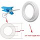 thumbnail image 4 of Codo de conexión rápida de 3/8 de pulgada, accesorio de filtro de agua de ósmosis inversa, para sistema de ósmosis inversa (10 piezas), 4 of 5