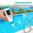 XIBUFE Digital Pool Water Tester,Pool Ph Tester,Chlorine Tester&Pool ...