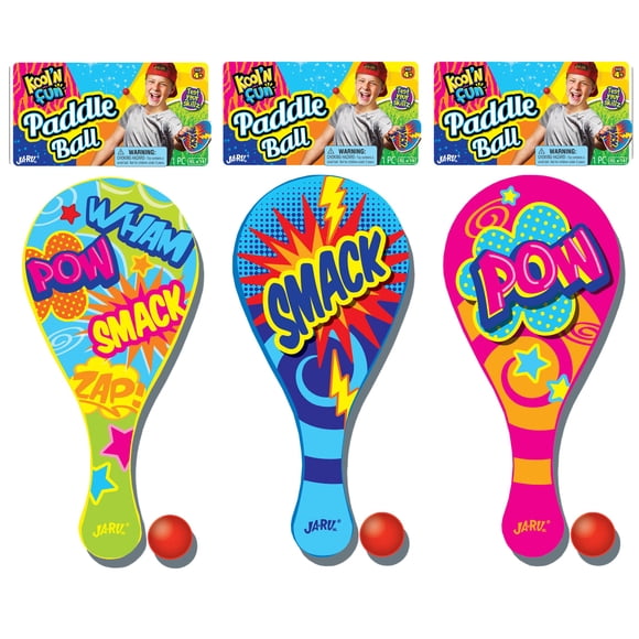 Set de 12 Pelotas de Paleta Recreativas JA-RU Kool N' Fun