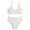 style-03 White, variant on Teen Bathing Suits for Girls Girls Swimsuit 2 Piece Bathing Suits Flounce Bikini Tankini Set Beach Swimwear Size 15-16 (White,15-16 Years)