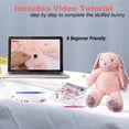 thumbnail image 2 of Conjunto de Moldes de Costura Topapfo Memory Bunny con Instrucciones, 2 of 7