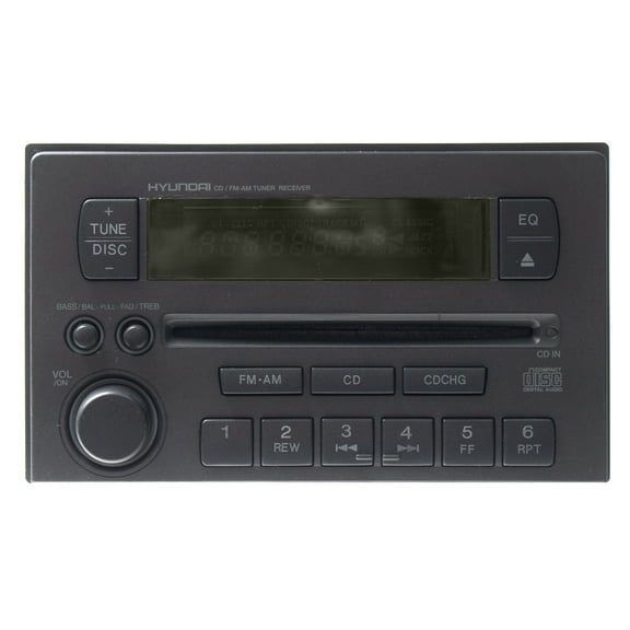 Restored 2001-03 Hyundai XG 300 XG 350 AM FM Radio Single Disc CD Player Model 9613039110 (Refurbished)