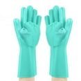 thumbnail image 2 of Latrodar Dishwashing Gloves Household Gloves And Dog Best of Both Worlds f Pet Bathing Gloves Green Home Gadgets, 2 of 5