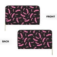 thumbnail image 3 of Wallets for Men With Money Clip, Halloween pink bats black cool Mens Wallet With Credit Card Holder Gifts for Men, 3 of 7