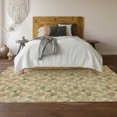 thumbnail image 6 of Addison Rugs Mayfield Washable Transitional Geometric Beige Rectangle Rug, 10' x 14', 6 of 6