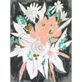 thumbnail image 3 of Vess, June Erica 19x24 Black Modern Framed Museum Art Print Titled - Charcoal Bouquet I, 3 of 5