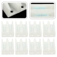 thumbnail image 4 of 8pcs Sliding Door Bottom Floor Guide Plastic Glass Shower Door Roller Guide, 4 of 5