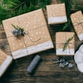 thumbnail image 4 of Brown Wrapping Paper 5 Rolls 30" x 10 Ft & Roll of Tape, Easy Handling Wrapping Paper Use in Moving, Bulletin Board Tablecloths & Gift Wrapping Birthday Christmas All Occasion & CUSTOM Storage Carrier, 4 of 10