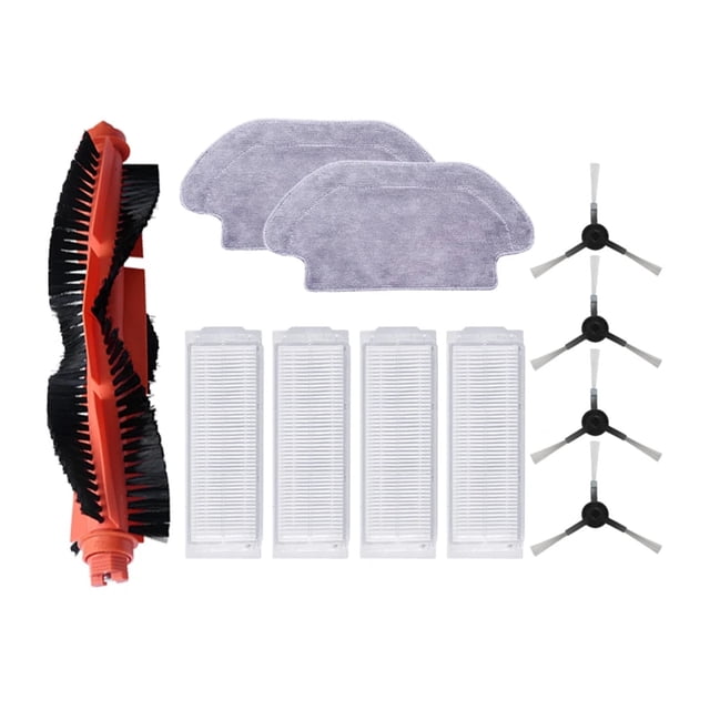 Brushes Mop Cloth Rag Compatible With Xiaomi Mi Robot Vacuum-Mop P STYTJ02YM STYJ02YM Mop-2S XMSTJQR2S Robot Vacuum Cleaner Parts Accessory