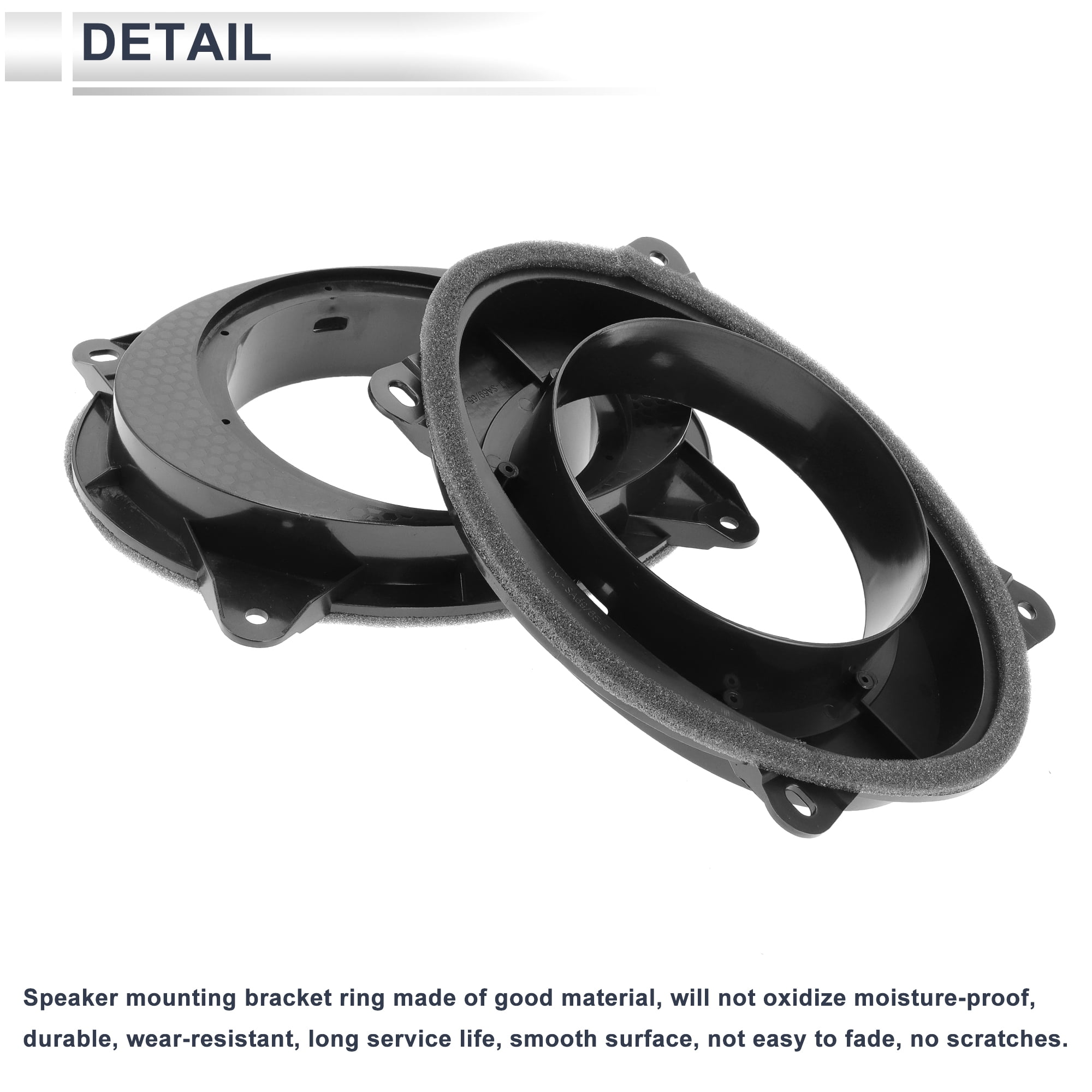 Unique Bargains Speaker Spacer Ring for Toyota 6x9 to 6.5 Speaker Mounting Spacer