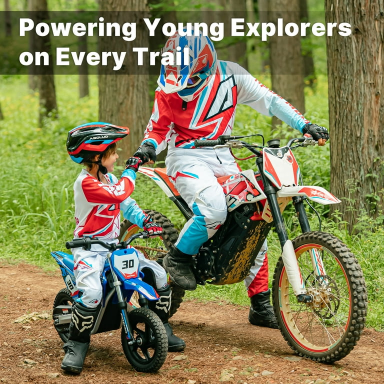 E DUKE/REACH OUT【12inch】 Racing Electric Dirt Bike for Kids, 24V 2.6Ah Motorcycle