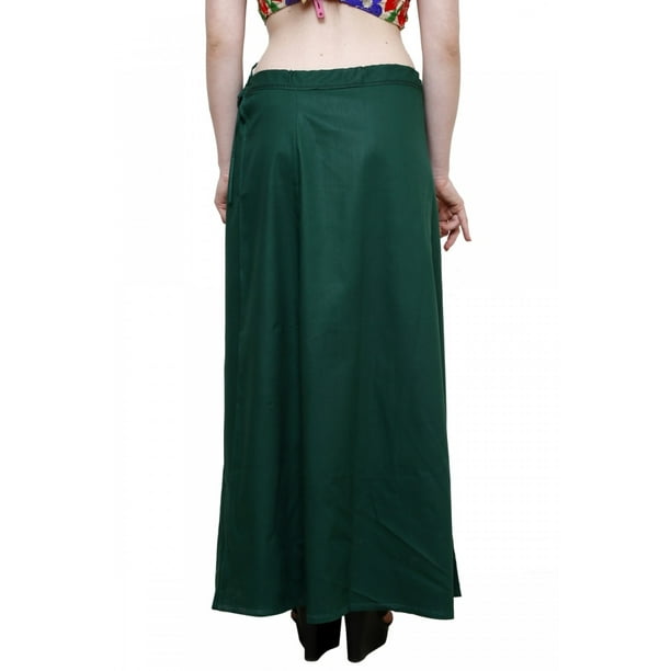 Saris and Things - Sari Petticoat Stitched Saree Petticoat Adjustable ...