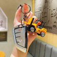 thumbnail image 4 of Yazoeia Key Chain 2 Pieces Alloy Engineering Truck Excavator Shovel Key Chain Backpack Handbag Key Chain CJC912-199699, 4 of 6