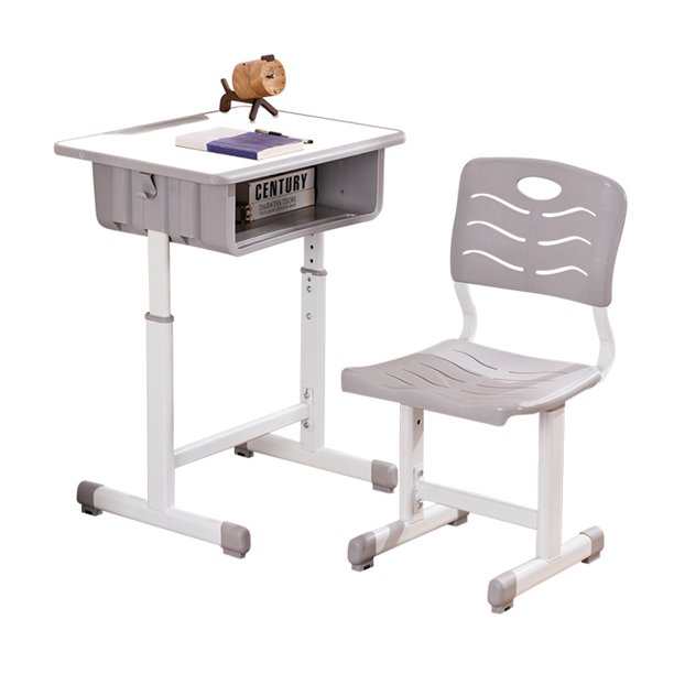 Student Kids Desk and Chair Set, Height Adjustable Ergonomic Children's