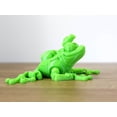 thumbnail image 3 of Clever Contraptions Army Frog Fidget - Flexible 3D Printed Novelty for Adults, 3 of 9