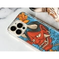 thumbnail image 2 of Mundaze - Case for Apple iPhone 13 Pro Slim Shockproof Hard Shell Soft TPU Heavy Duty Protective Phone Cover - Blue Japanese Oni Tattoo, 2 of 5