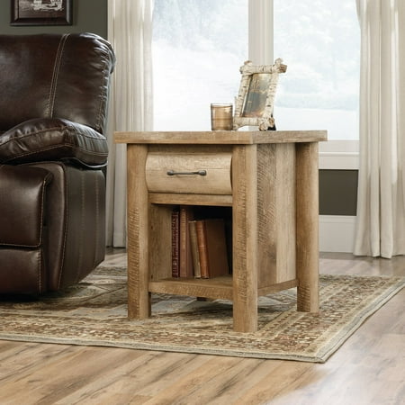 Sauder Boone Mountain Side Table Craftsman Oak Finish Com Sauder Boone Mountain Side Table Craftsman Oak Finish