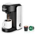 thumbnail image 2 of CHULUX Single Serve Coffee Maker, 1000 Watts Single Cup Stainless Steel Coffee Machine for K Pod Capsule with Graduated Water Tank, One Button Operation, 2 of 4