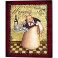 thumbnail image 5 of Vivian Eisner 'Chefs Bon Appetit' Canvas Art (Set of 3), 5 of 5
