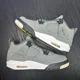 thumbnail image 2 of Size 5Y - A i r-Jor-dan 4 Retro GS ‘Cool Grey’ Boy’s Shoes, 2 of 6